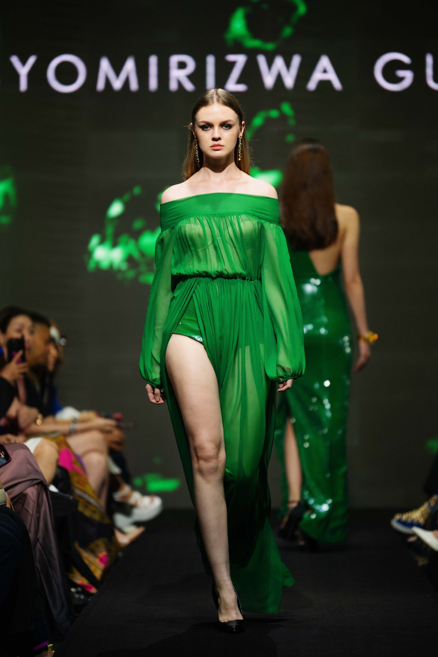 OFF - SHOULDER GODDESS DRESS